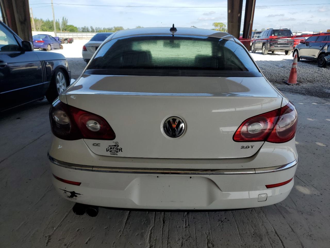 2012 Volkswagen Passat CC VIN WVWHN7AN3CE500507 Copart auction photo, mechanical / minor dent/scratches damage thumbnail 6