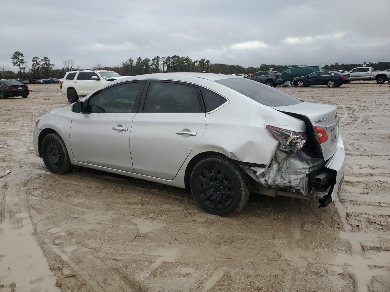 2019 Nissan Sentra VIN 3N1AB7AP5KY354059 Copart auction photo, rear end / minor dent/scratches damage thumbnail 2