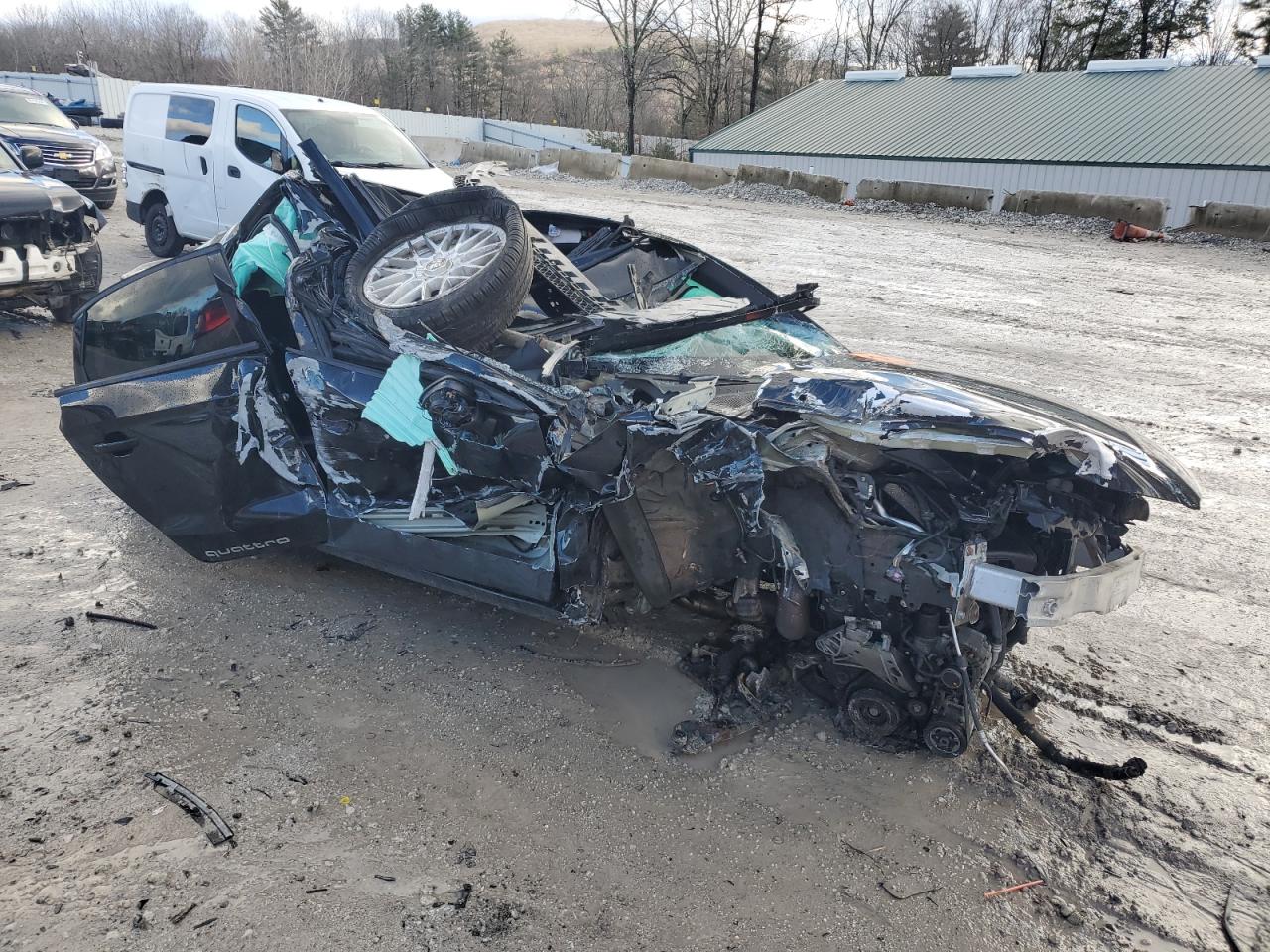 2016 Audi A3 VIN WAUB8GFF6G1049663 Copart auction photo, all over damage thumbnail 4