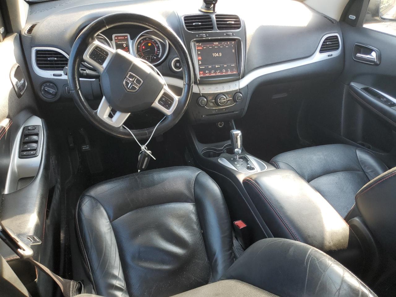 2015 Dodge Journey VIN 3C4PDCEG9FT641055 Copart auction photo, front end / side damage thumbnail 8
