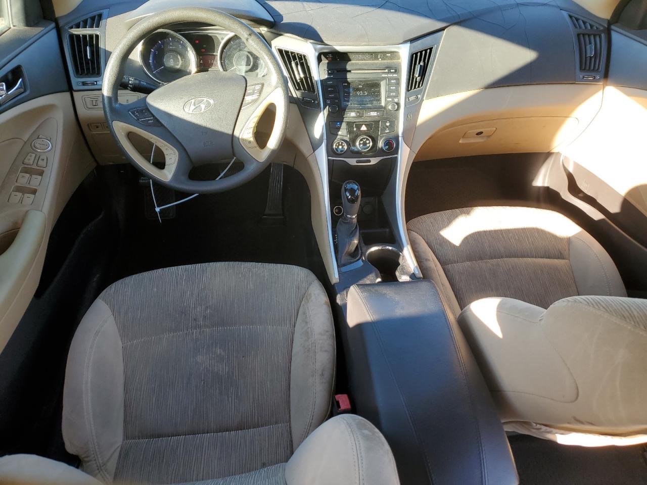 2014 Hyundai Sonata VIN 5NPEB4AC1EH856093 Copart auction photo, front end / side damage thumbnail 8