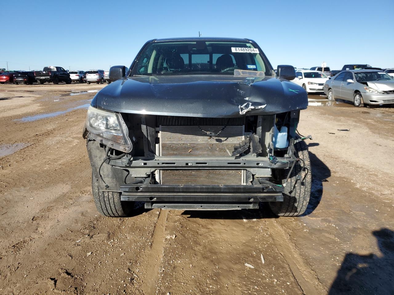 2017 Chevrolet Colorado VIN 1GCGSCEN8H1220216 Copart auction photo, front end / minor dent/scratches damage thumbnail 5