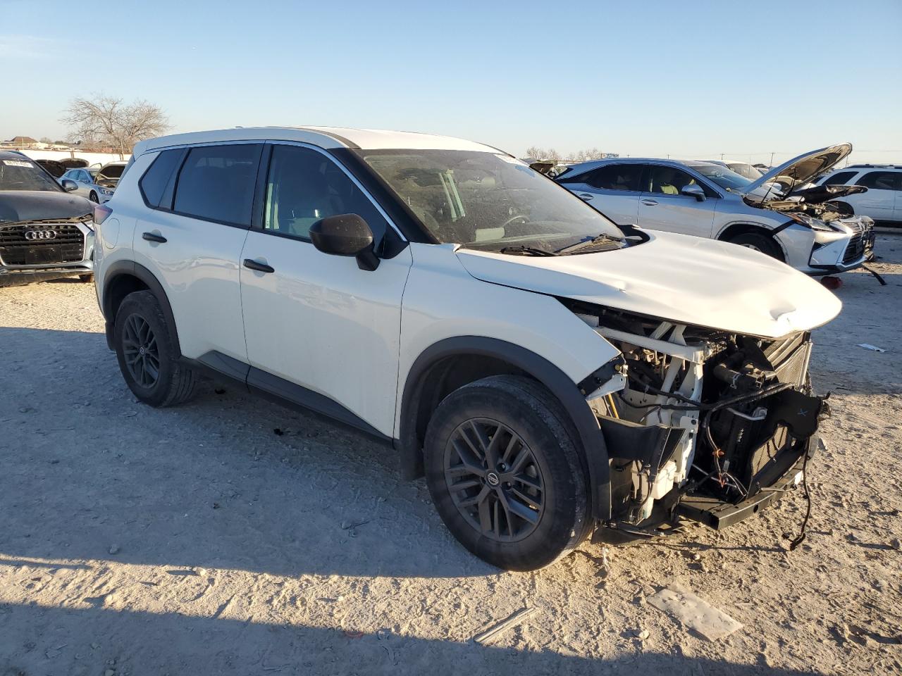 2021 Nissan Rogue VIN 5N1AT3AA4MC840593 Copart auction photo, front end damage thumbnail 4