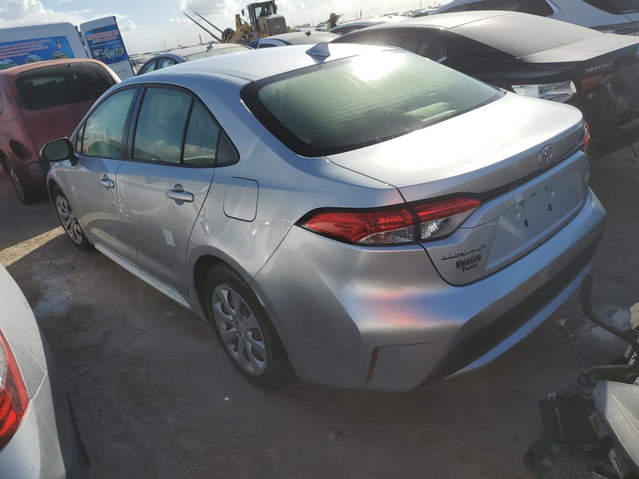 2020 Toyota Corolla VIN JTDEPRAEXLJ042920 Copart auction photo, water/flood damage thumbnail 2
