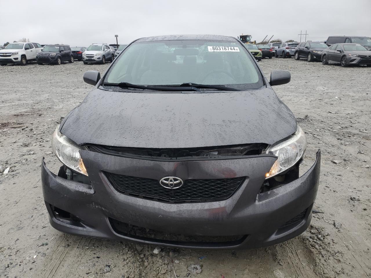 2010 Toyota Corolla VIN JTDBU4EE4A9110877 Copart auction photo, rear end / front end damage thumbnail 5