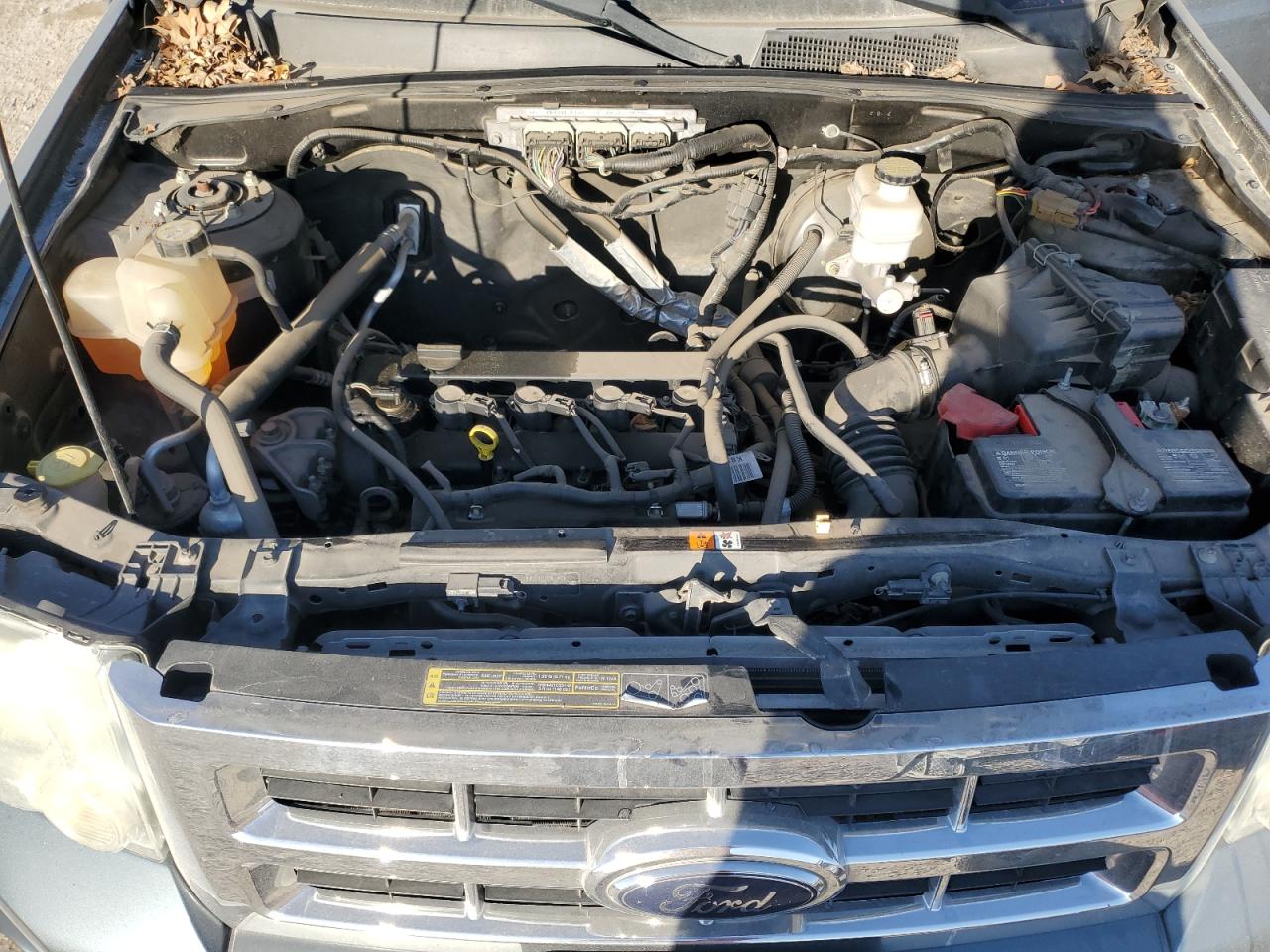 2010 Ford Escape VIN 1FMCU0D76AKA13295 Copart auction photo, rear end / undercarriage damage thumbnail 14