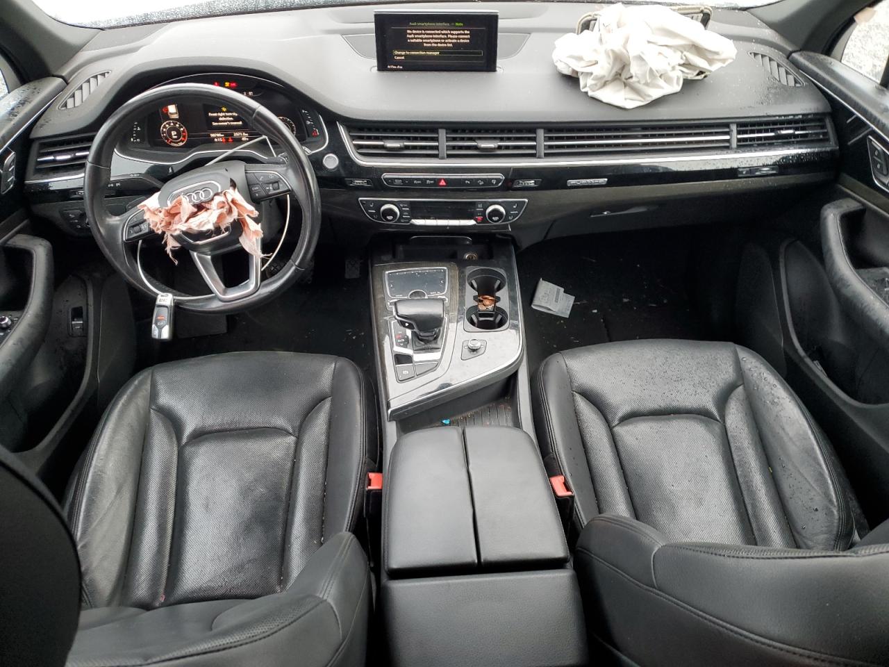 2017 Audi Q7 VIN WA1LAAF74HD021579 Copart auction photo, front end damage thumbnail 8