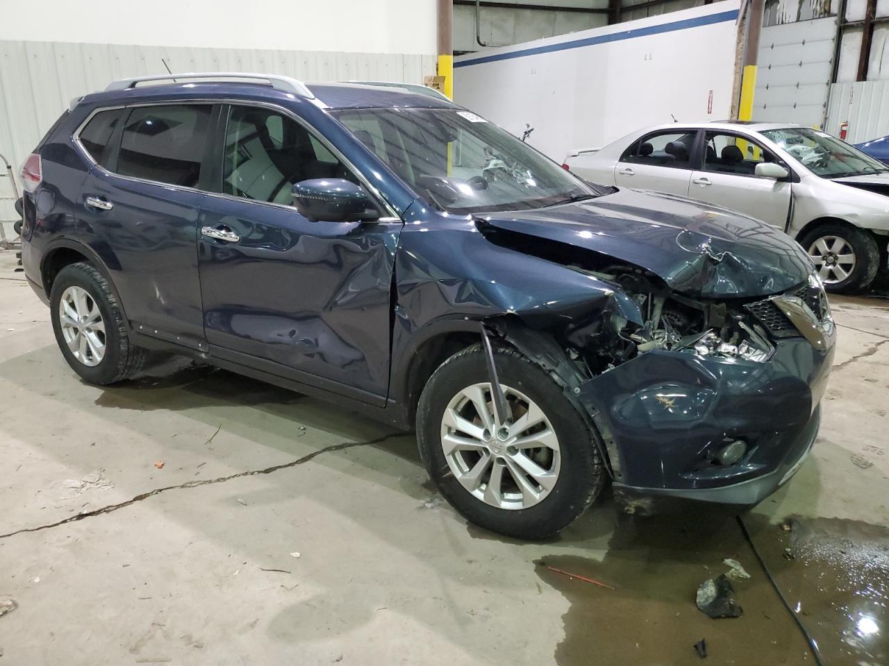 2016 Nissan Rogue VIN 5N1AT2MVXGC789176 Copart auction photo, front end / side damage thumbnail 4
