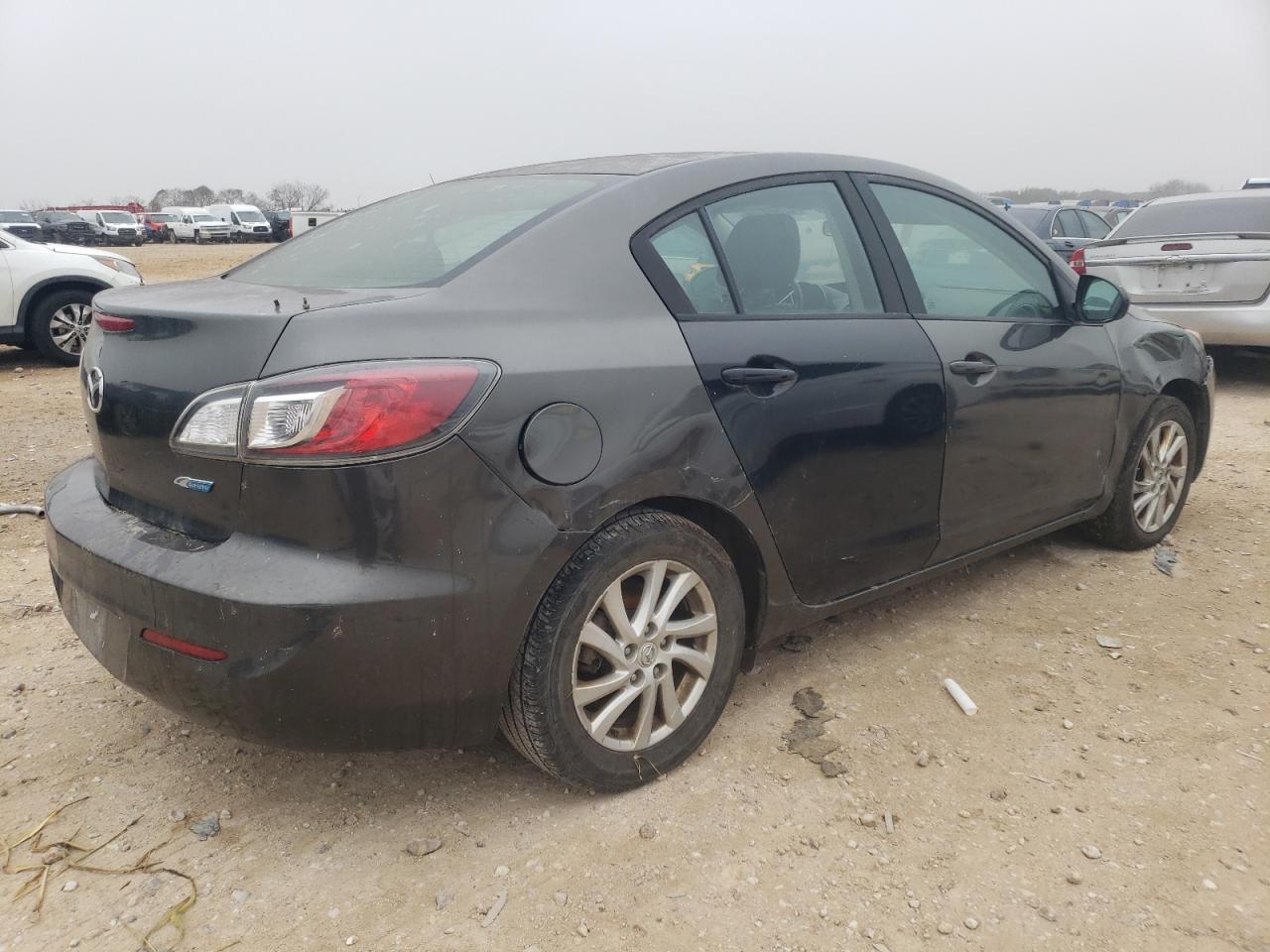 2012 Mazda 3 VIN JM1BL1V73C1697917 Copart auction photo, front end / rear end damage thumbnail 3