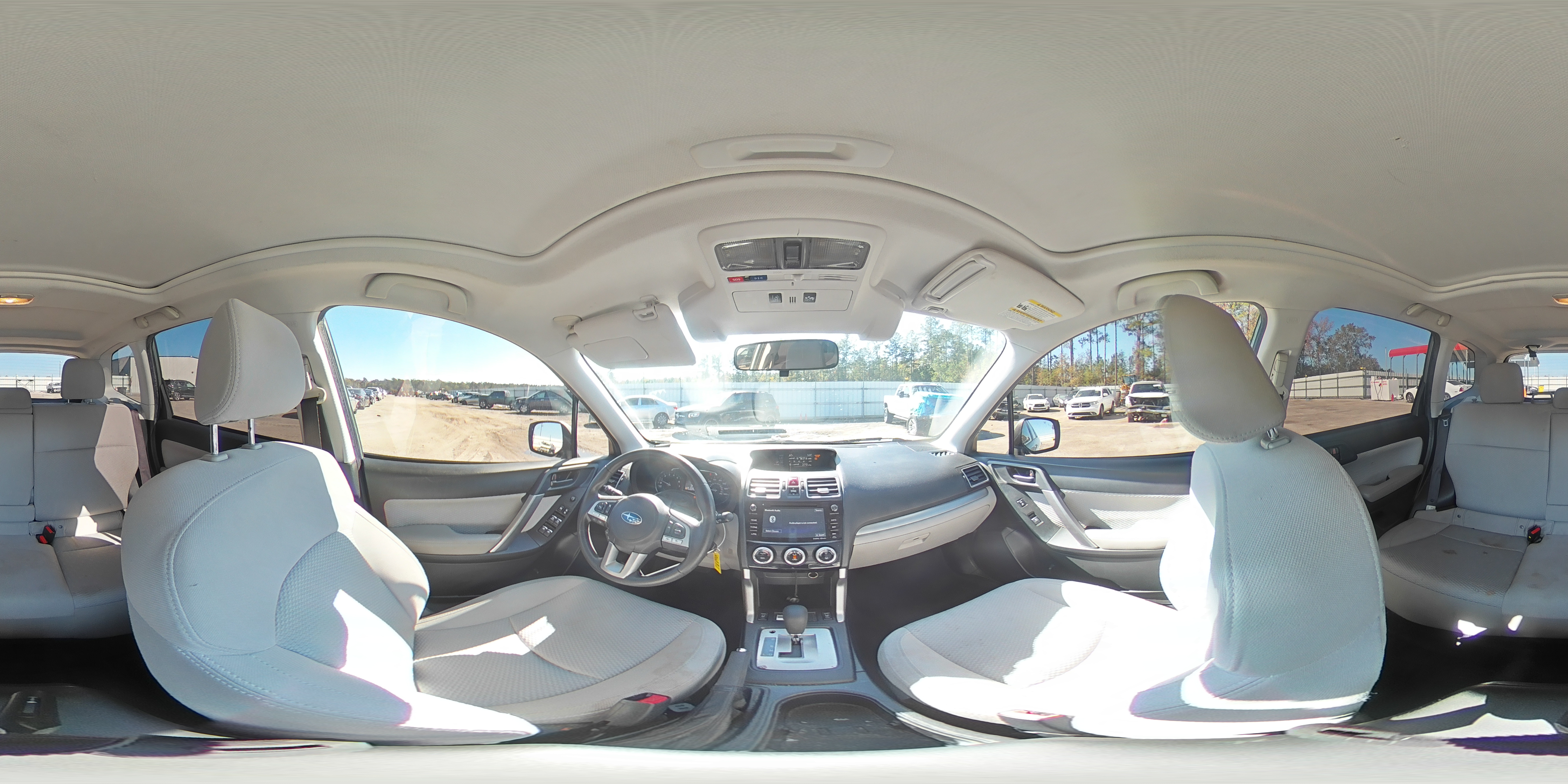 2018 Subaru Forester VIN JF2SJAGCXJH566389 Copart auction photo, rear end / side damage thumbnail 15