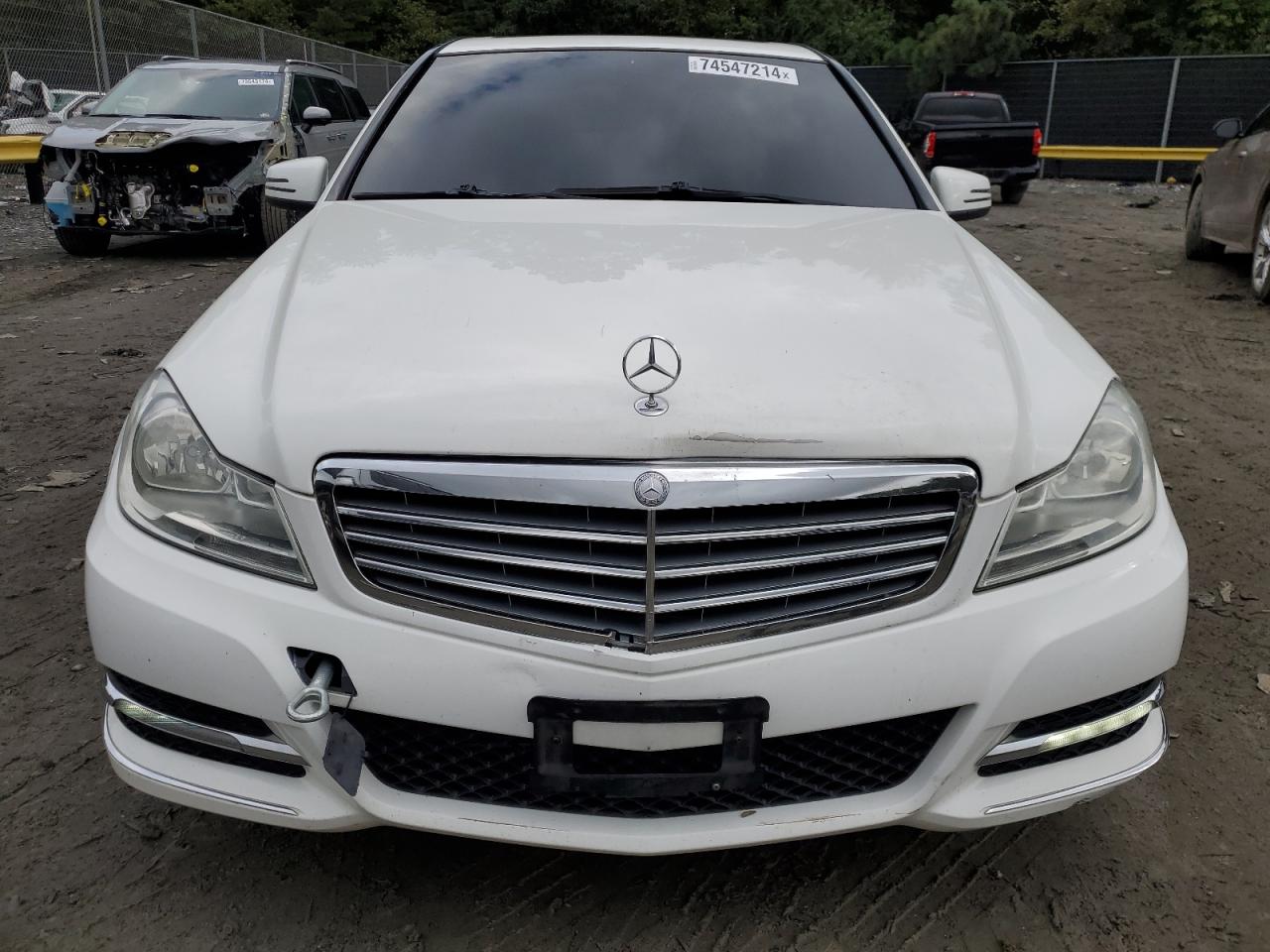 2013 Mercedes-Benz C-klasse VIN WDDGF8AB3DR249086 Copart auction photo, mechanical damage thumbnail 5