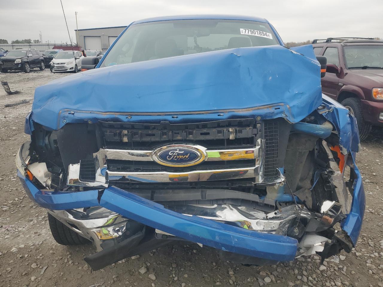 2009 Ford F-150 VIN 1FTRX128X9FA50992 Copart auction photo, front end / rear end damage thumbnail 5