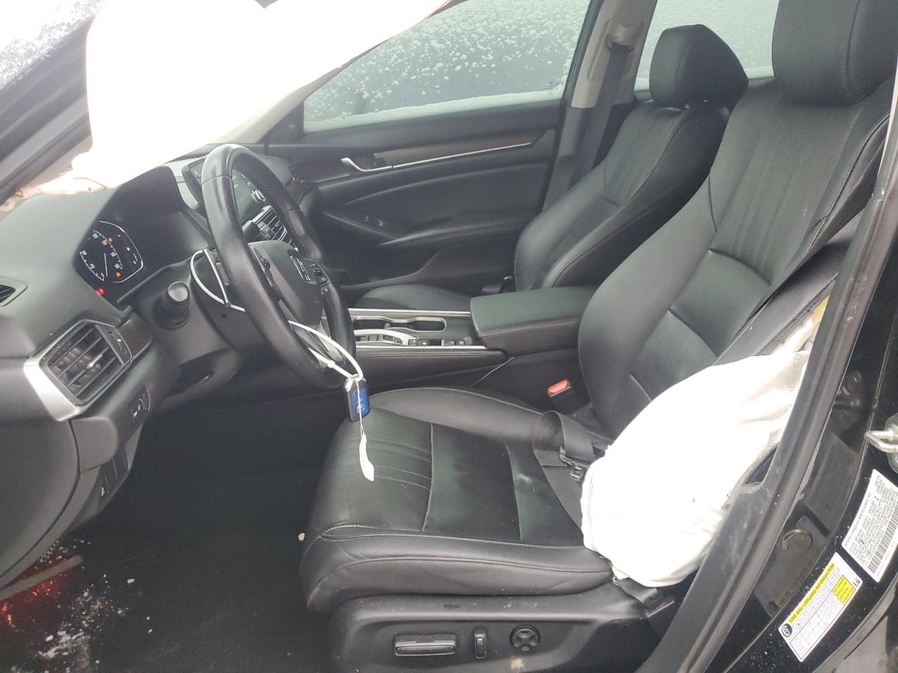 2019 Honda Accord VIN 1HGCV3F51KA010263 Copart auction photo, rear end damage thumbnail 7