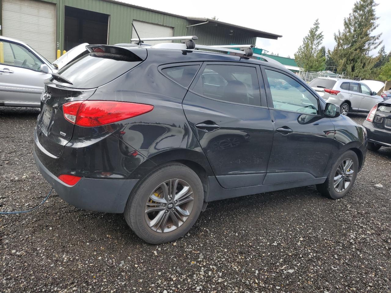 2015 Hyundai Tucson VIN KM8JUCAG2FU117579 Copart auction photo, all over damage thumbnail 3