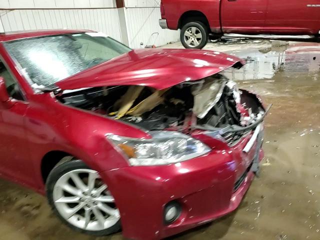 2012 Lexus CT VIN JTHKD5BH4C2122560 Copart auction photo, front end damage thumbnail 13