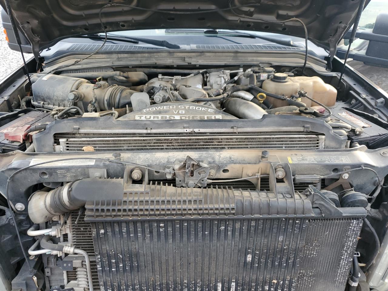 2008 Ford F250 VIN 1FTSW21R38EC84707 Copart auction photo, rear end damage thumbnail 12