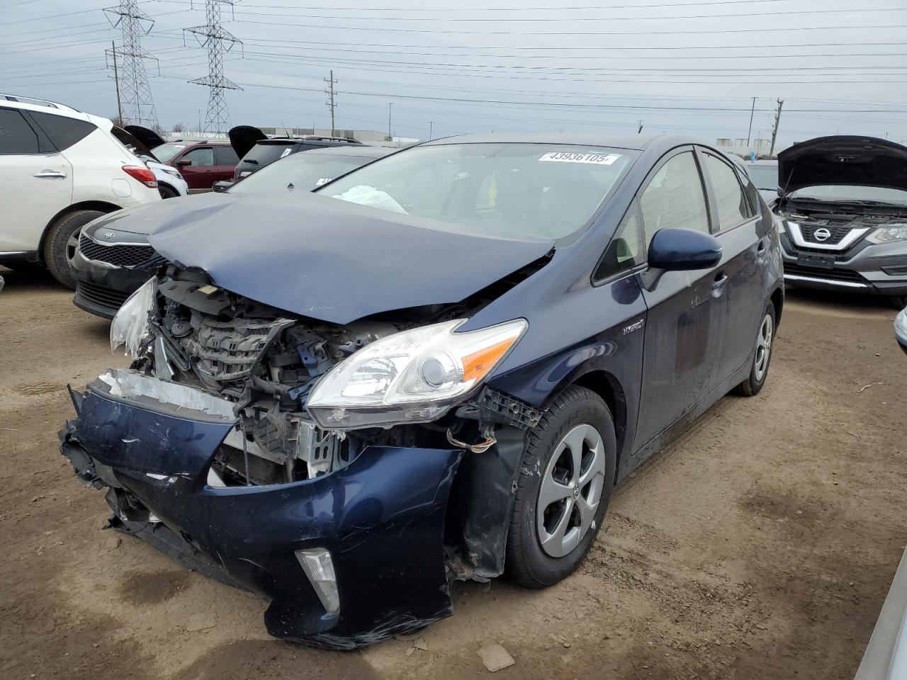 2012 Toyota Prius VIN JTDKN3DUXC1606865