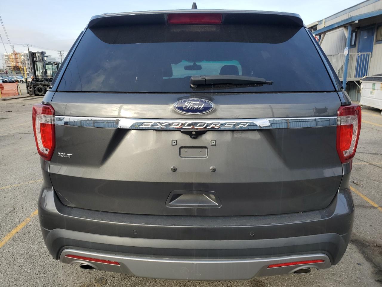 2016 Ford Explorer VIN 1FM5K7D85GGA26096 Copart auction photo, front end / side damage thumbnail 6