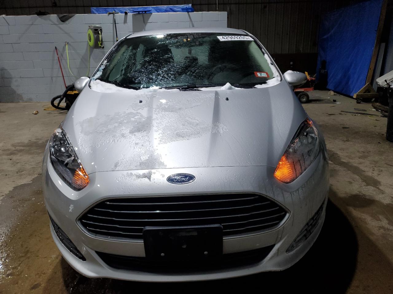 2019 Ford Fiesta VIN 3FADP4EJ7KM111270 Copart auction photo, side / rear end damage thumbnail 5