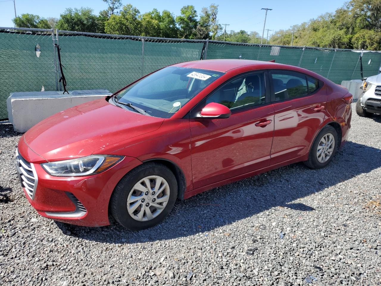 2017 Hyundai Elantra VIN KMHD74LF2HU120323