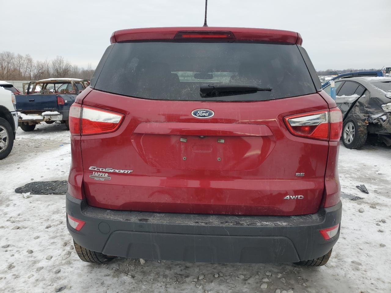 2020 Ford EcoSport VIN MAJ6S3GL2LC333413 Copart auction photo, front end damage thumbnail 6