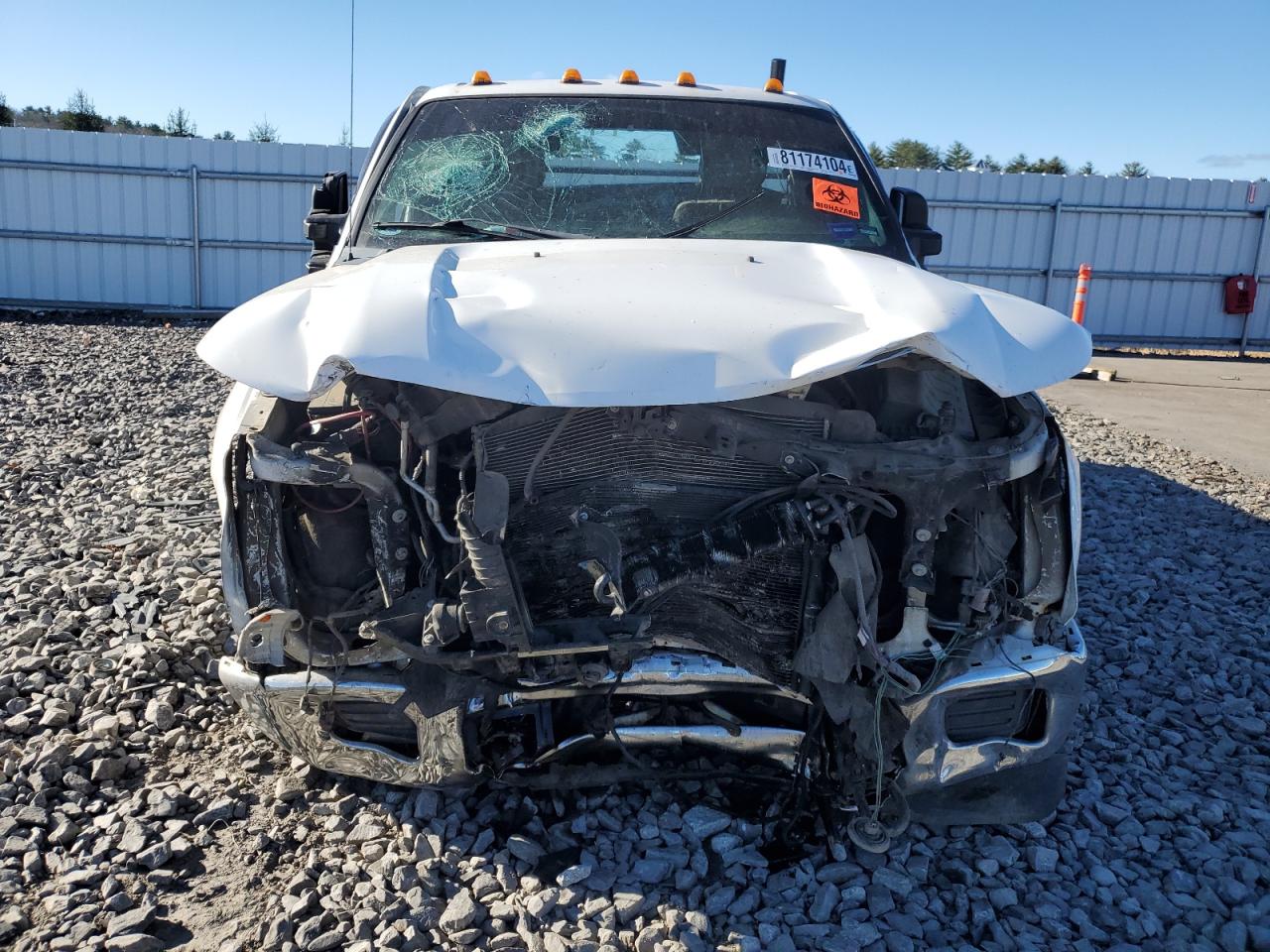 2015 Ford F350 VIN 1FTRF3B61FEB48498 Copart auction photo, front end / frame damage damage thumbnail 5