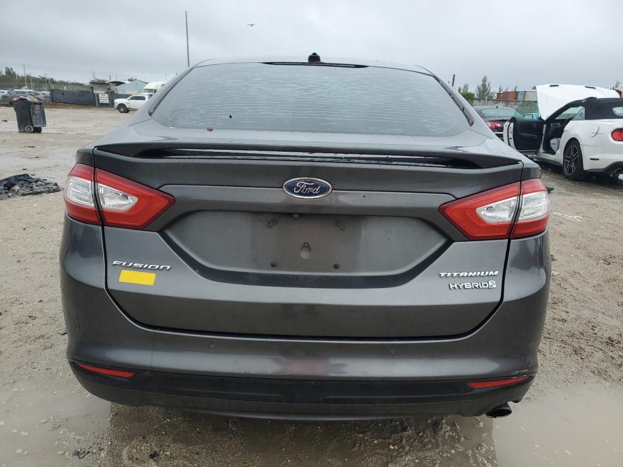 2016 Ford Fusion VIN 3FA6P0RU1GR204009 Copart auction photo, front end / minor dent/scratches damage thumbnail 6