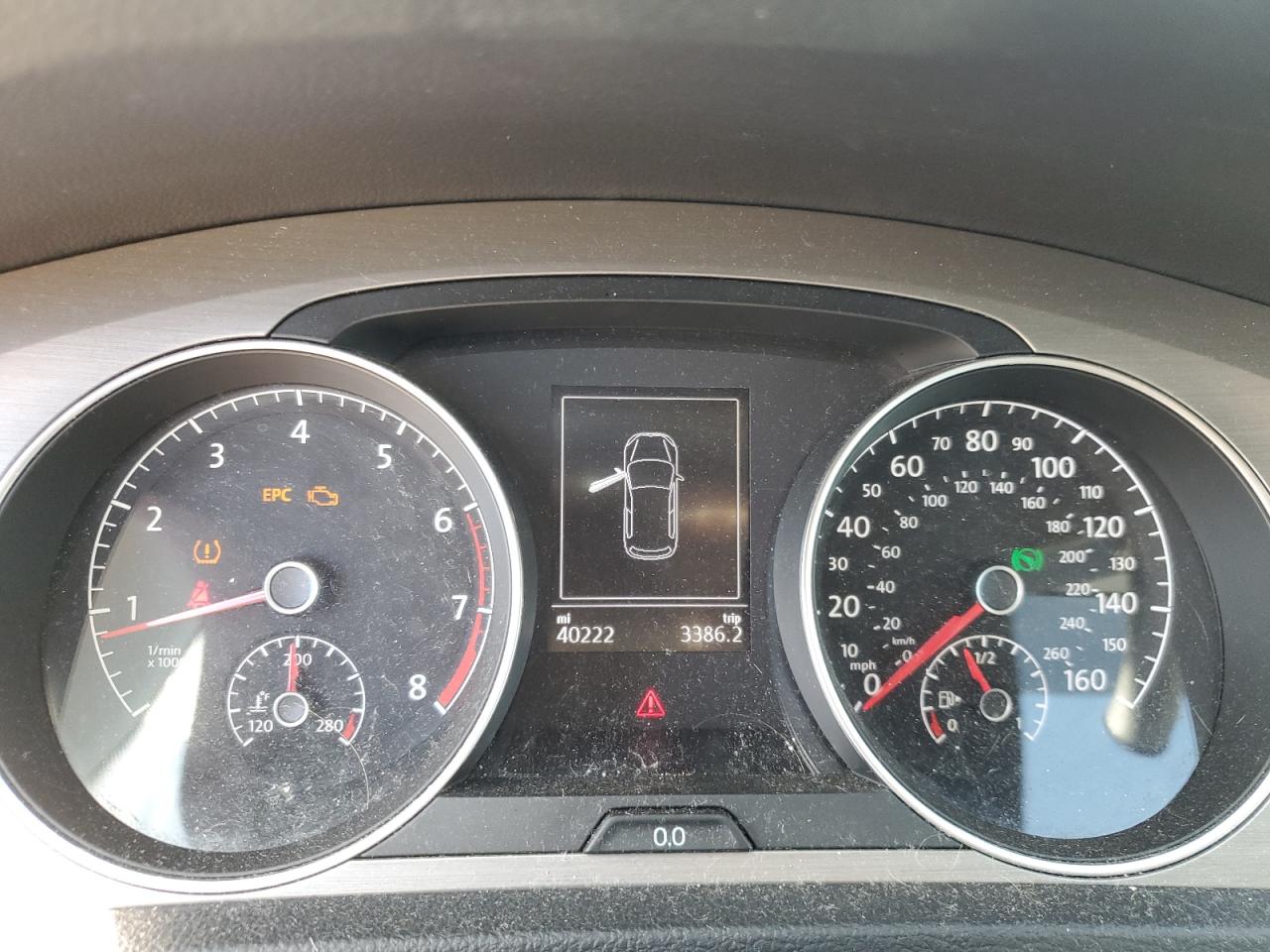 2015 Volkswagen Golf VIN 3VW917AUXFM062992 Copart auction photo, water/flood / mechanical damage thumbnail 9