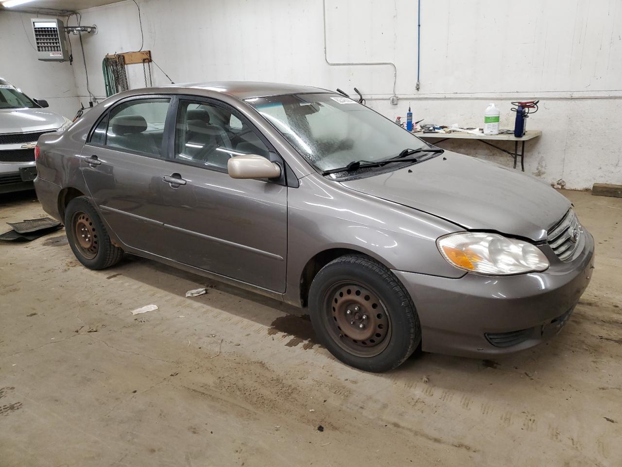 2003 Toyota Corolla VIN 1NXBR32E93Z068167 Copart auction photo, mechanical damage thumbnail 4
