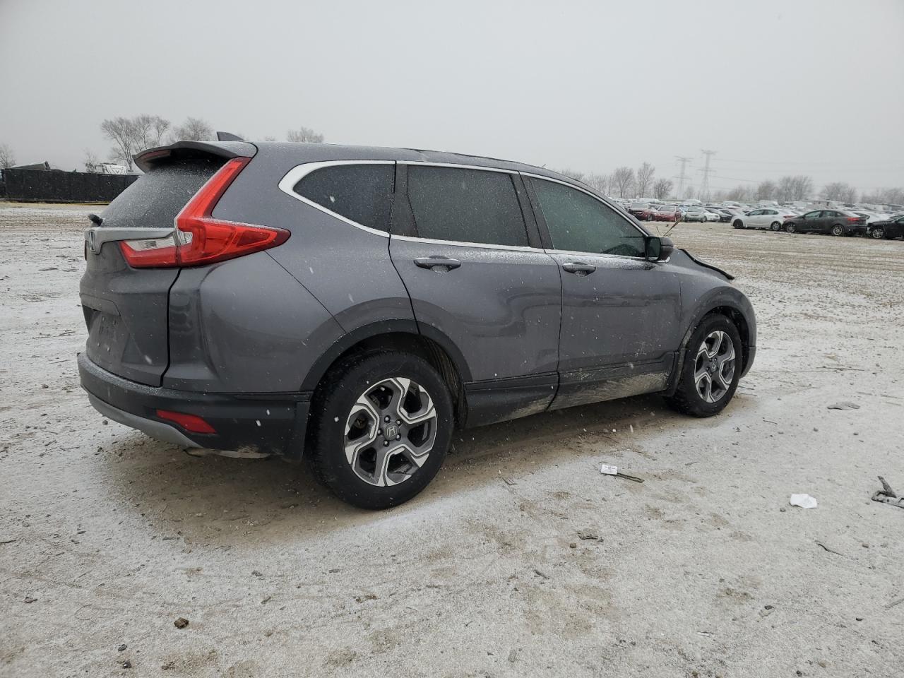 2019 Honda CR-V VIN 7FARW1H50KE025727 Copart auction photo, rollover damage thumbnail 3