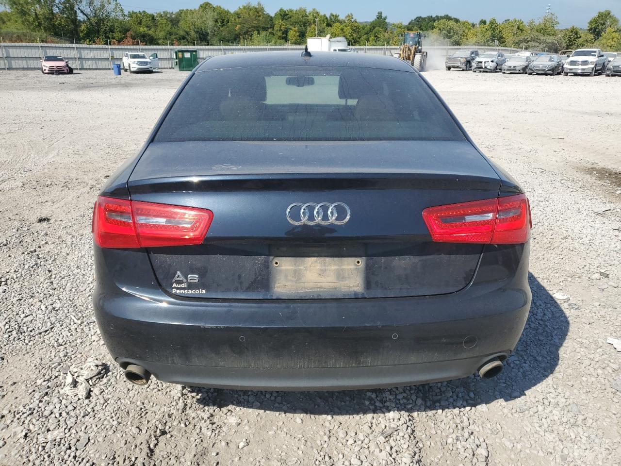 2014 Audi A6 VIN WAUDFAFC7EN057603 Copart auction photo, undercarriage / minor dent/scratches damage thumbnail 6