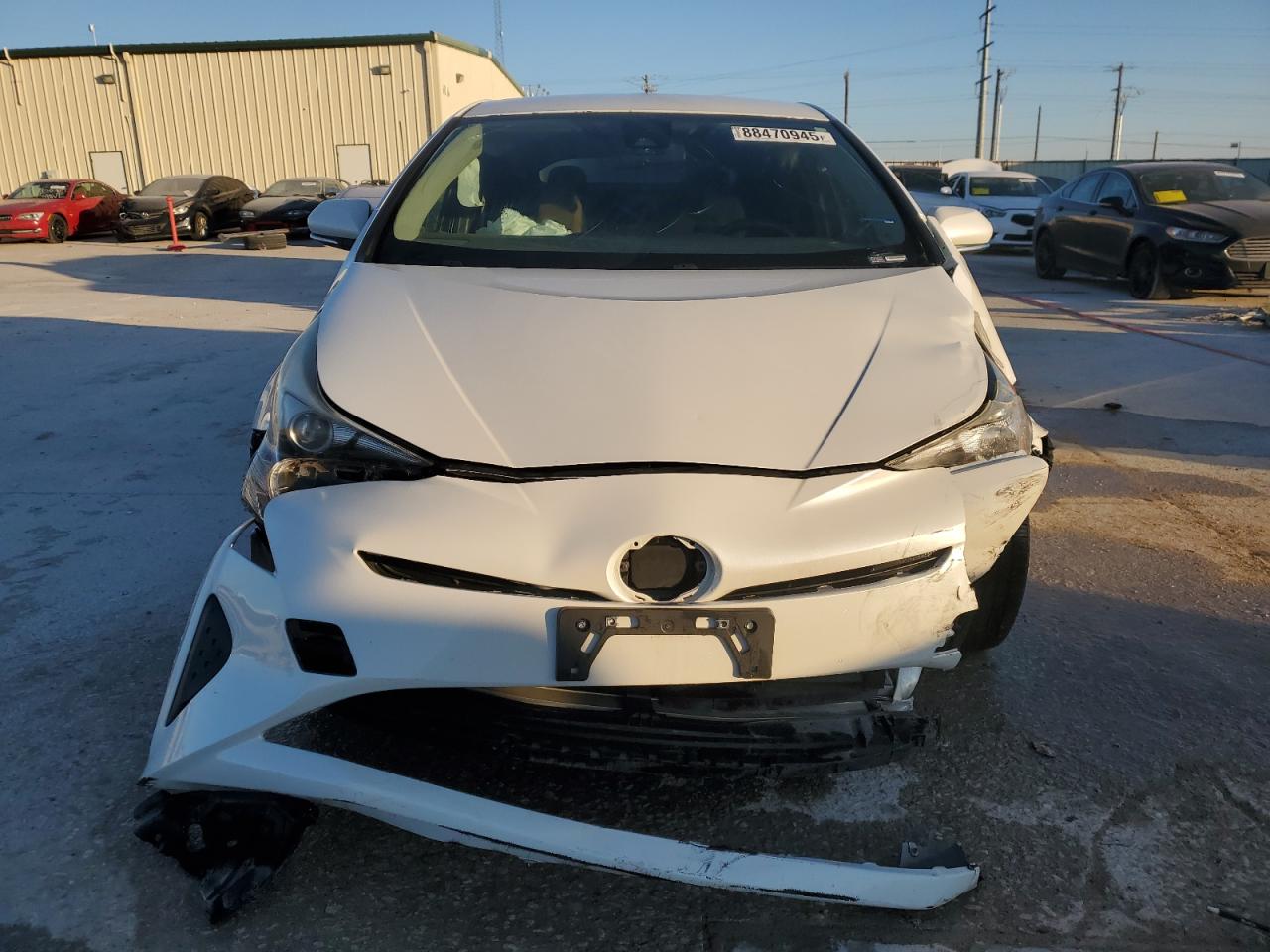2017 Toyota Prius VIN JTDKBRFU1H3025985 Copart auction photo, front end / minor dent/scratches damage thumbnail 5