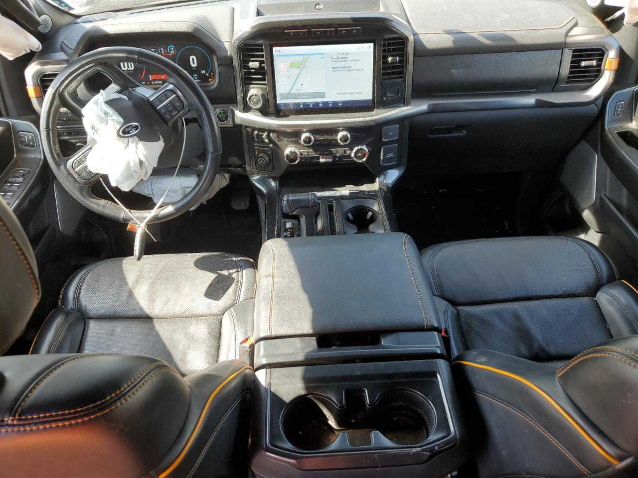 2022 Ford F-150 VIN 1FTEW1E84NFA70064 Copart auction photo, front end damage thumbnail 8