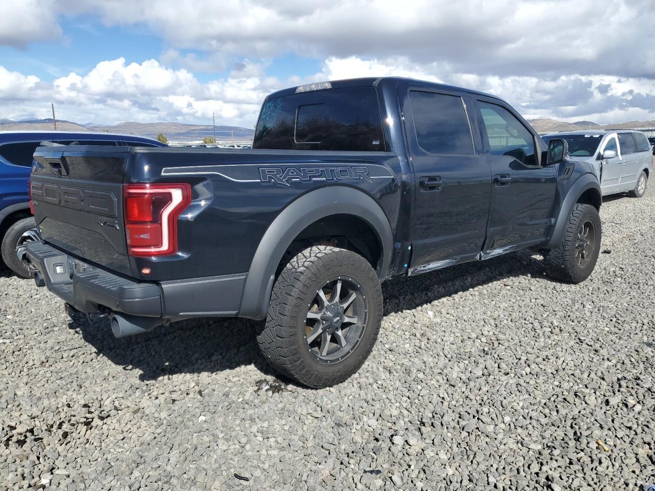 2019 Ford F-150 VIN 1FTFW1RG0KFD33992 Copart auction photo, side damage thumbnail 3