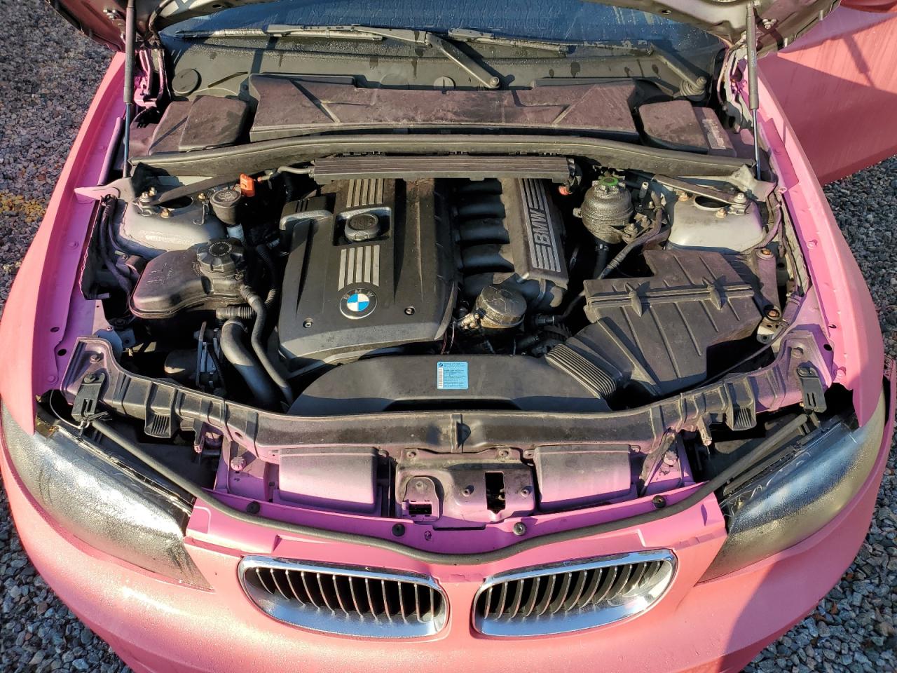 2010 BMW 1er VIN WBAUP9C59AVL89067 Copart auction photo, side / front end damage thumbnail 12