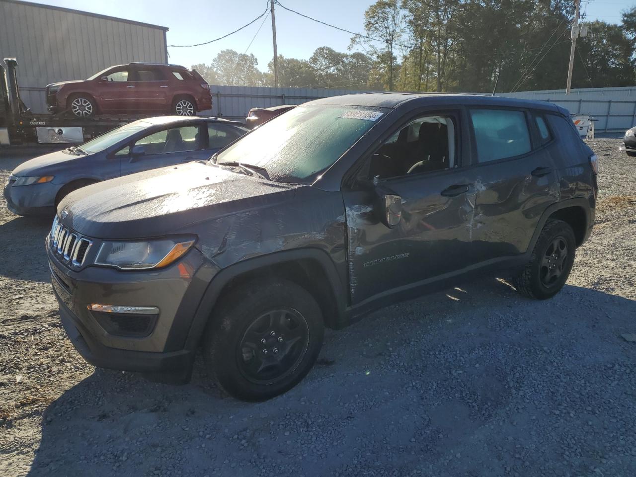2021 Jeep Compass VIN 3C4NJDAB1MT500316