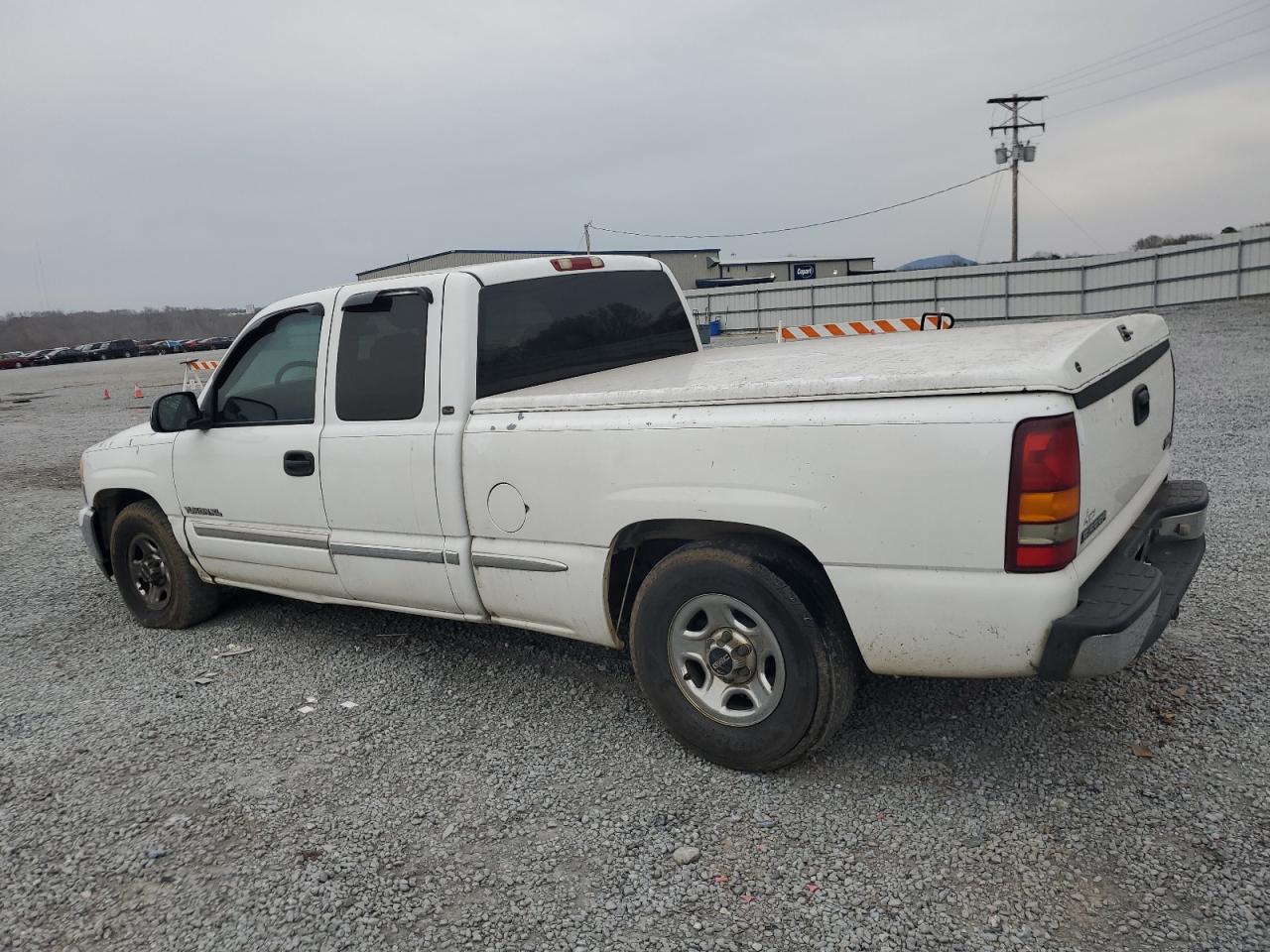2001 GMC Sierra VIN 2GTEC19V411294039 Copart auction photo, burn damage thumbnail 2