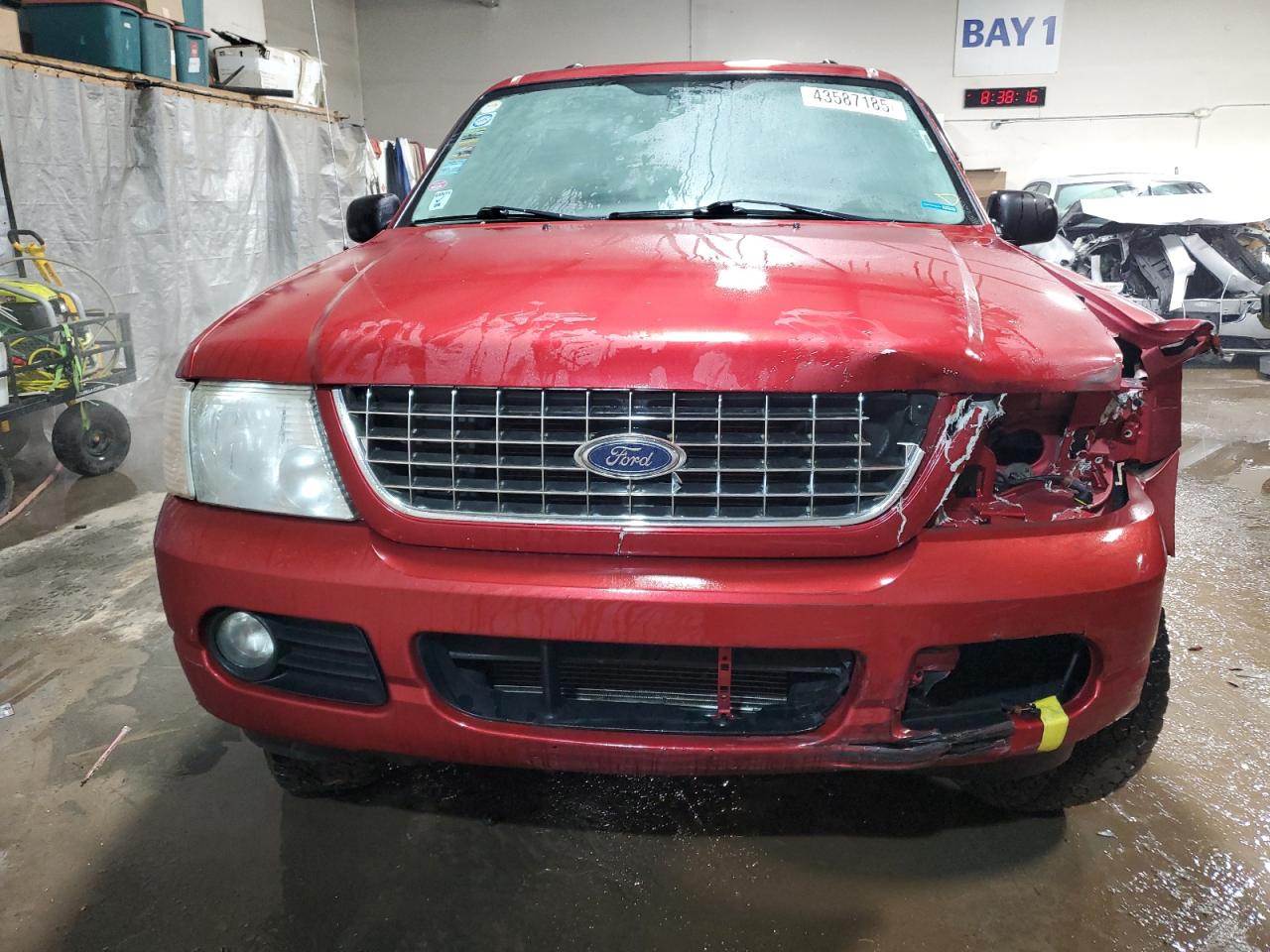 2004 Ford Explorer VIN 1FMZU73K64UA02959 Copart auction photo, front end / side damage thumbnail 5