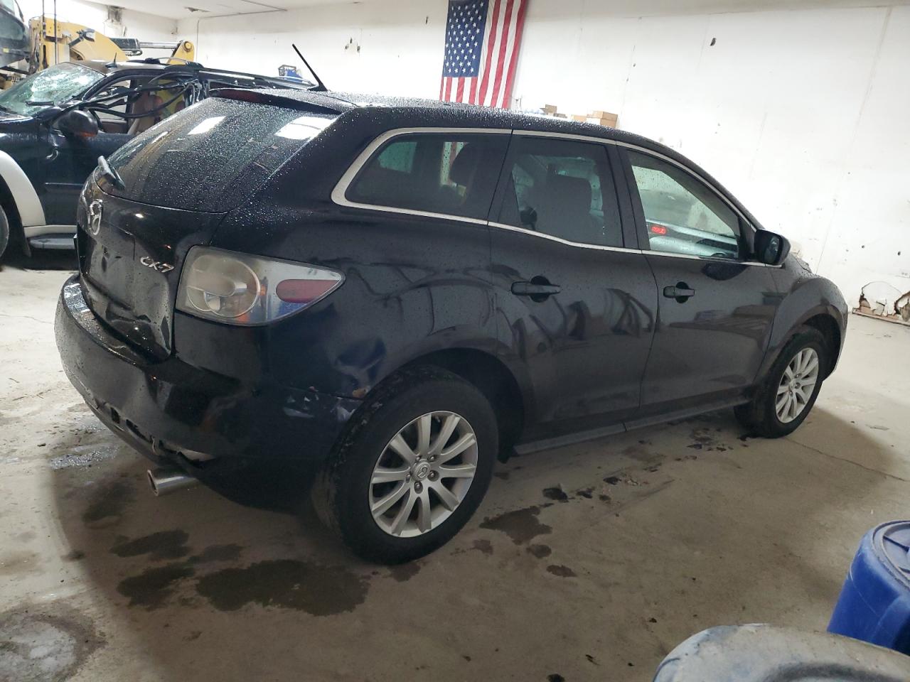 2012 Mazda CX-7 VIN JM3ER2B5XC0420912 Copart auction photo, front end / rear end damage thumbnail 3
