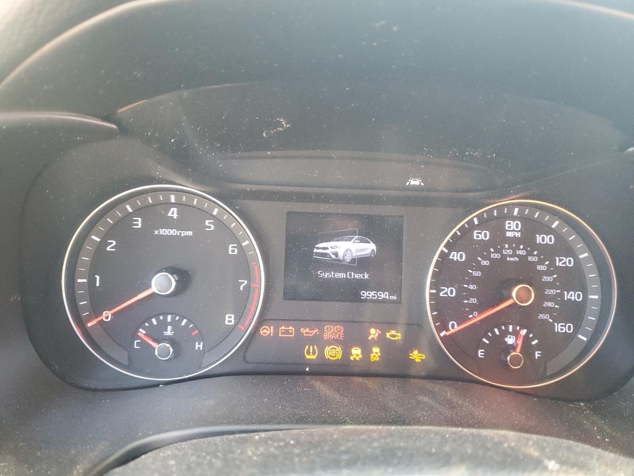 2020 KIA Forte VIN 3KPF24AD6LE253753 Copart auction photo, all over damage thumbnail 9