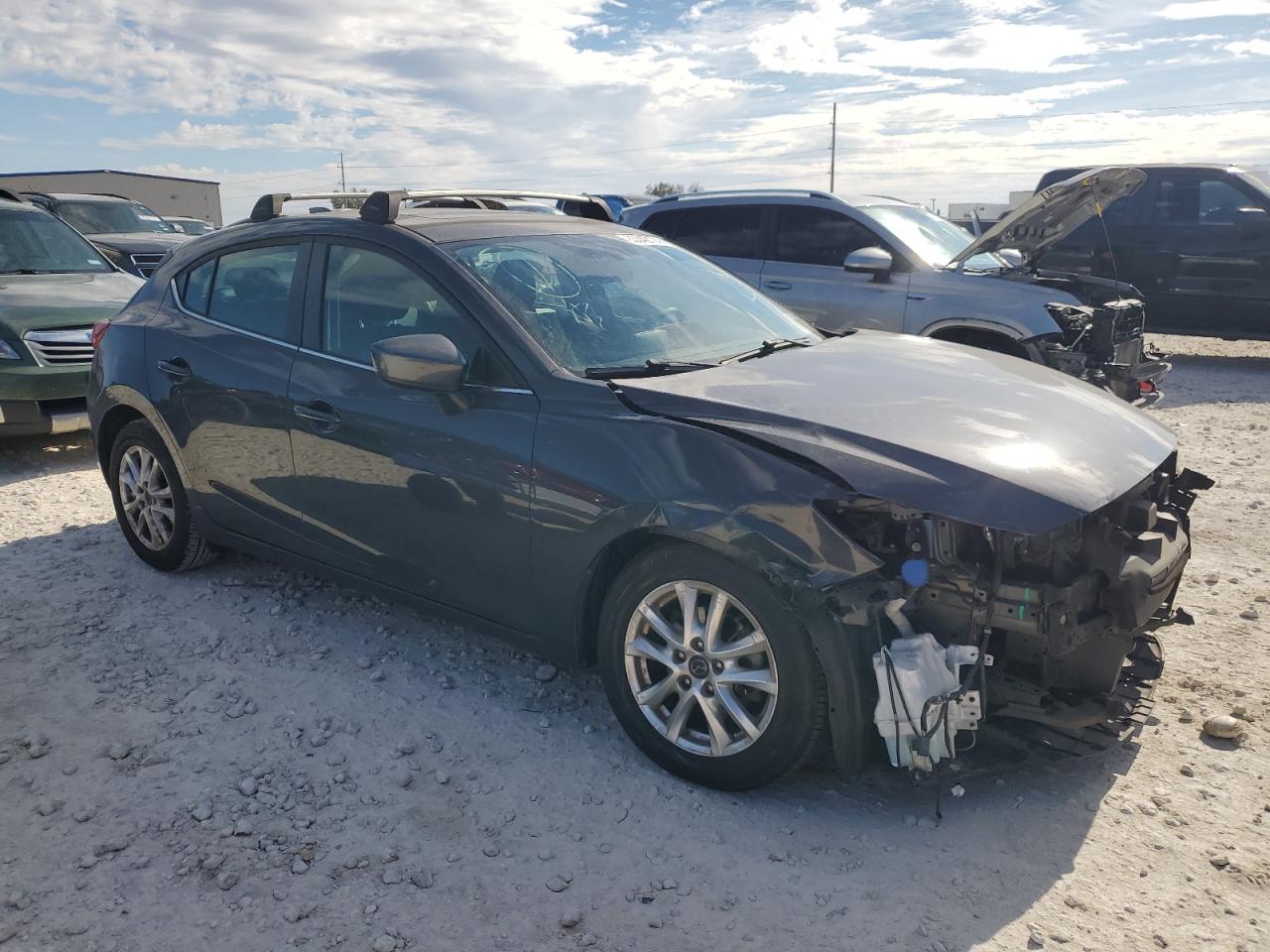 2016 Mazda 3 VIN 3MZBM1N7XGM244011 Copart auction photo, front end / minor dent/scratches damage thumbnail 4