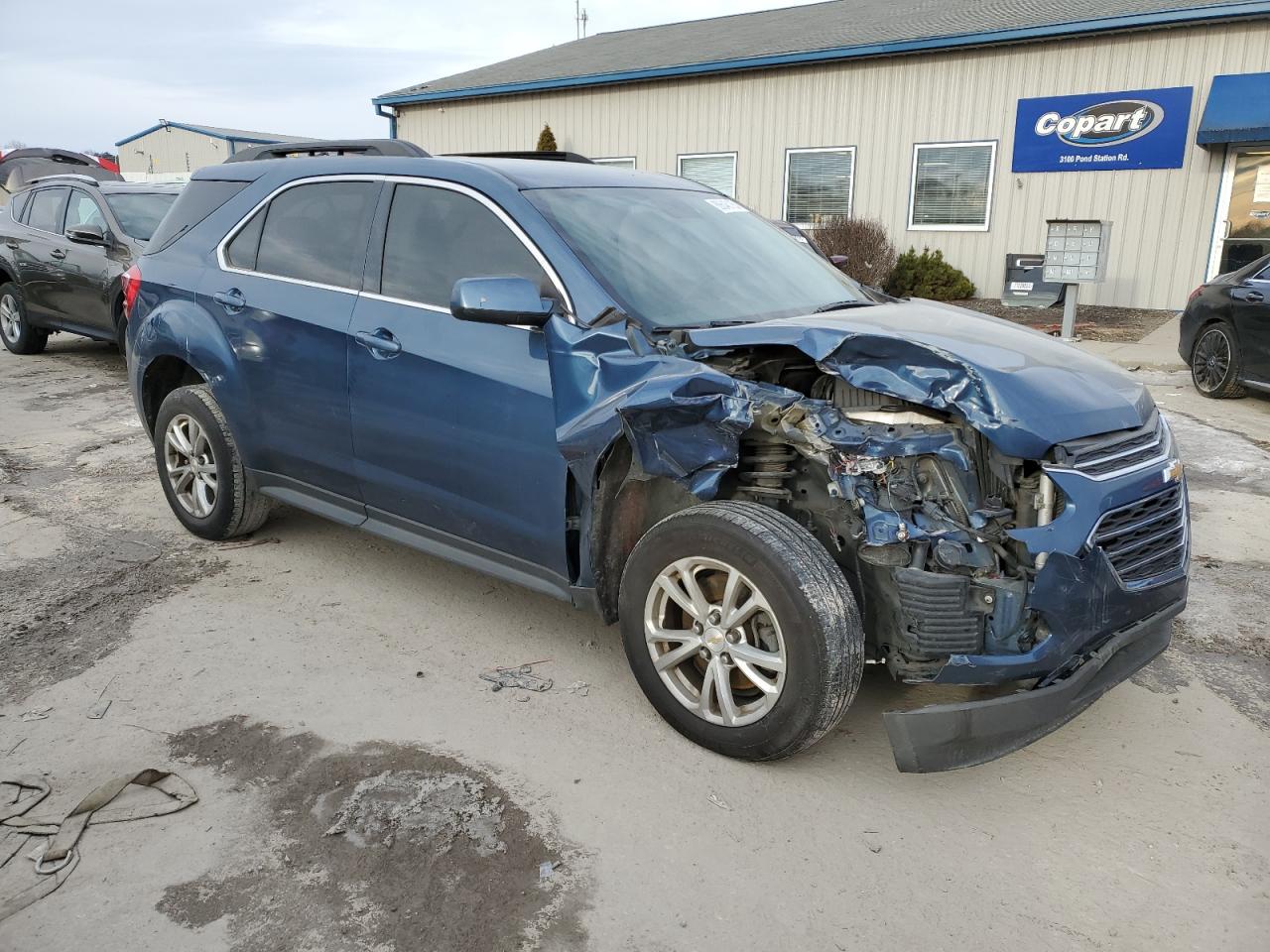 2016 Chevrolet Equinox VIN 2GNFLFEK3G6234155 Copart auction photo, front end damage thumbnail 4
