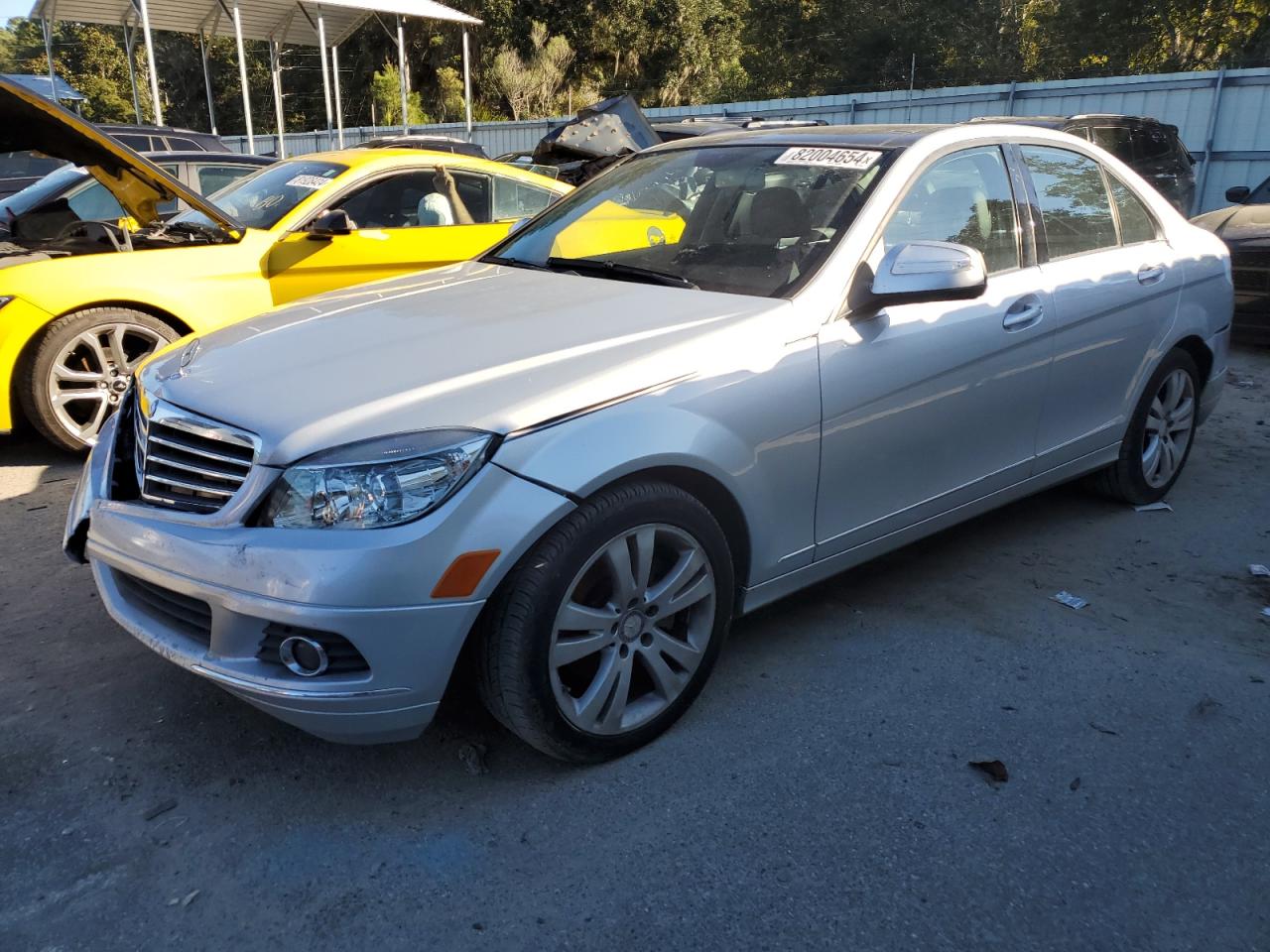 2008 Mercedes-Benz C-klasse VIN WDDGF54X18F121586