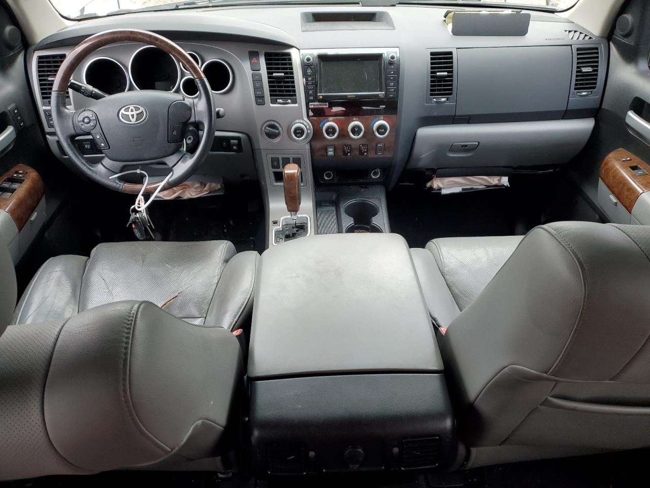 2012 Toyota Tundra VIN 5TFHW5F12CX265528 Copart auction photo, front end / side damage thumbnail 8