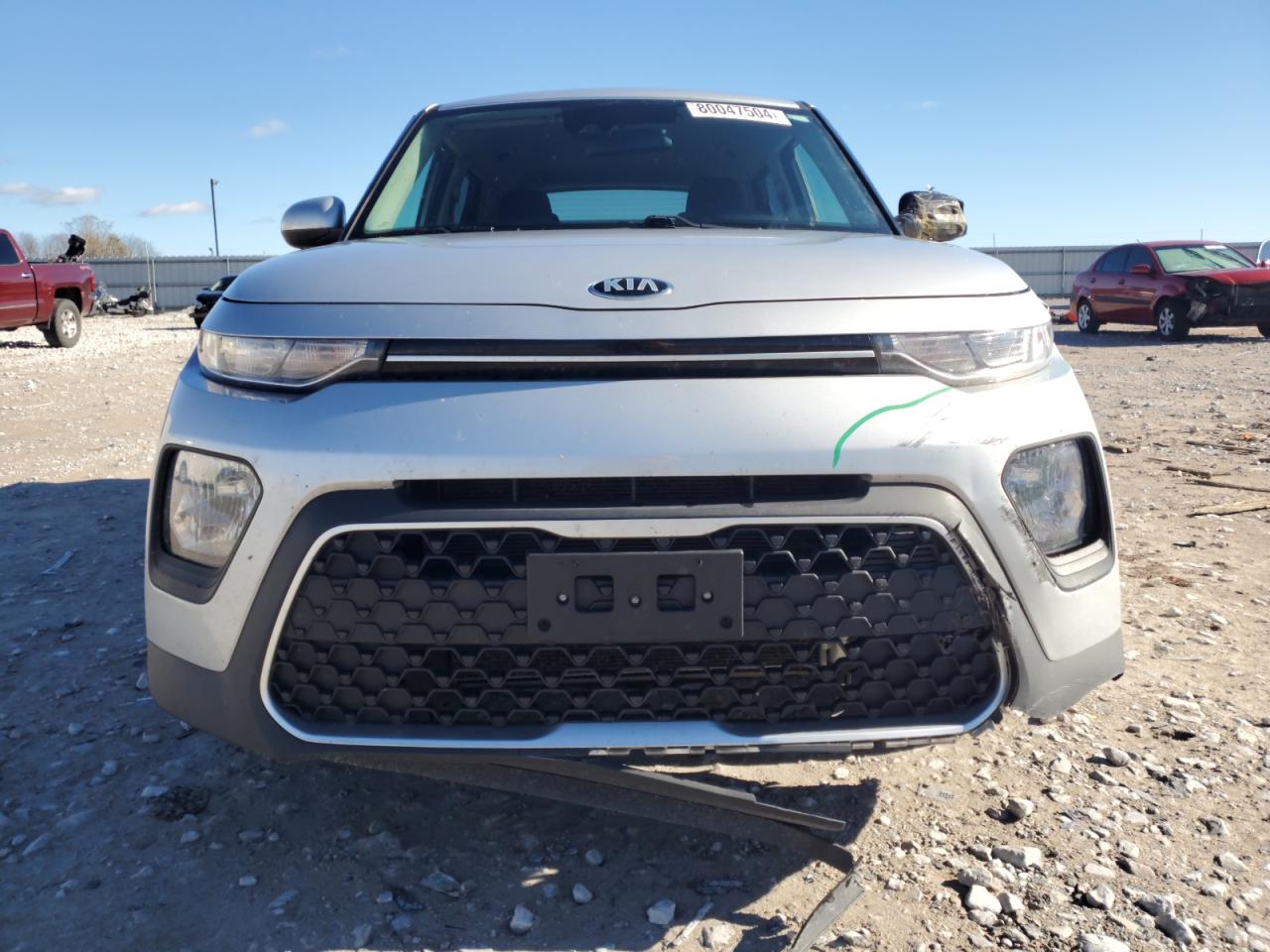 2020 KIA Soul VIN KNDJ23AU6L7056313 Copart auction photo, side / front end damage thumbnail 5