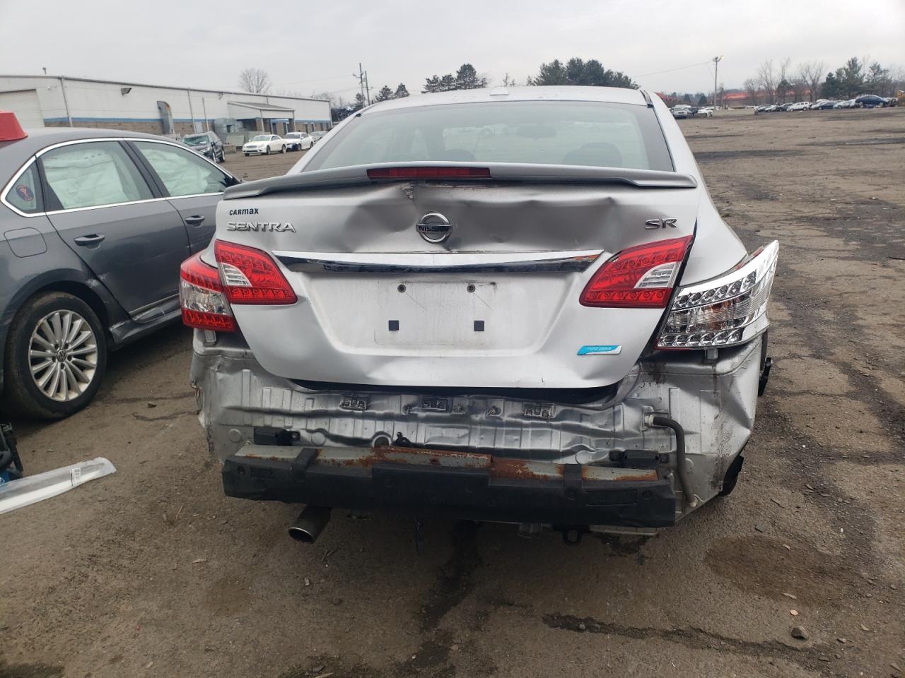 2014 Nissan Sentra VIN 3N1AB7AP6EY235795 Copart auction photo, all over damage thumbnail 6