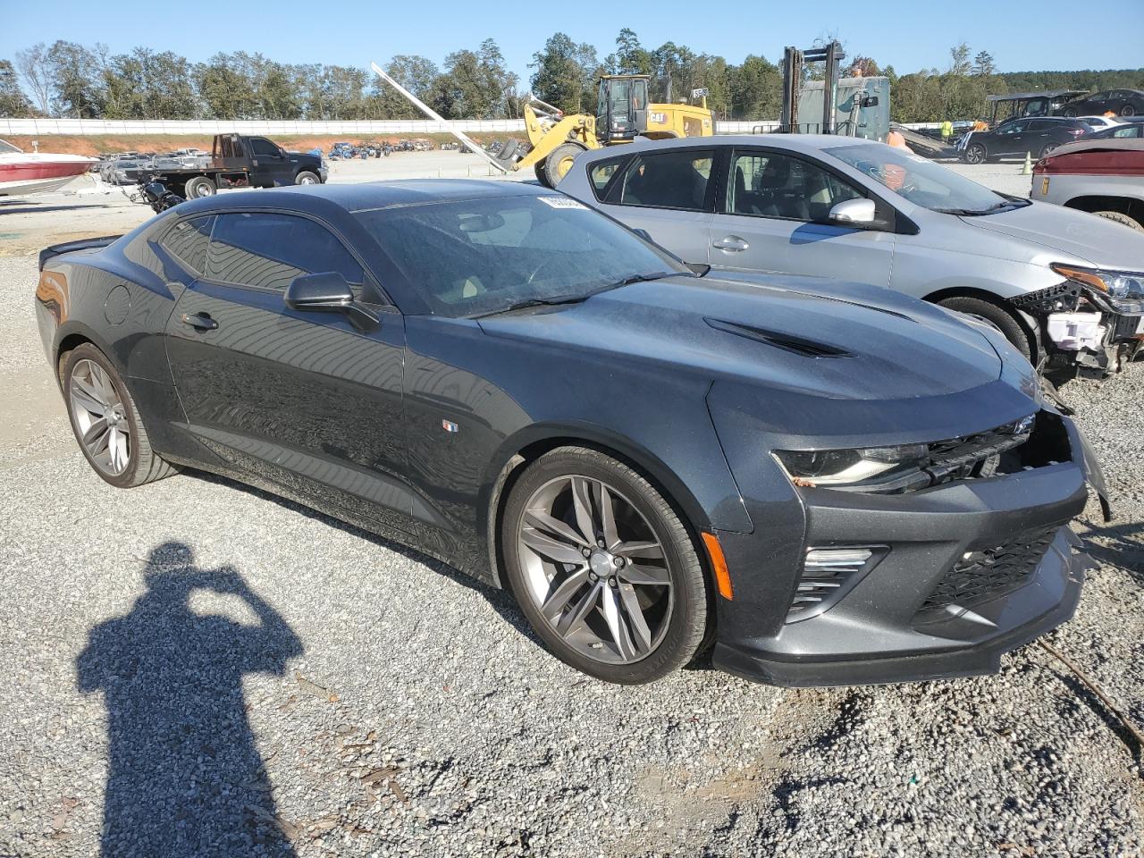 2017 Chevrolet Camaro VIN 1G1FE1R70H0131970 Copart auction photo, front end damage thumbnail 4