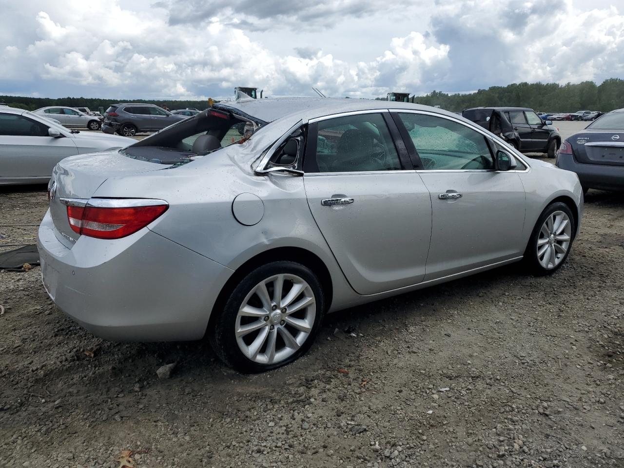 2014 Buick Verano VIN 1G4PR5SKXE4188652 Copart auction photo, rear end damage thumbnail 3