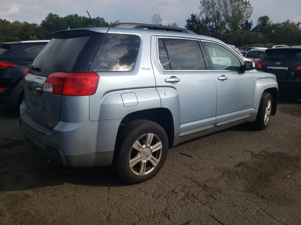2014 GMC Terrain VIN 2GKFLWEK6E6263997 Copart auction photo, mechanical damage thumbnail 3