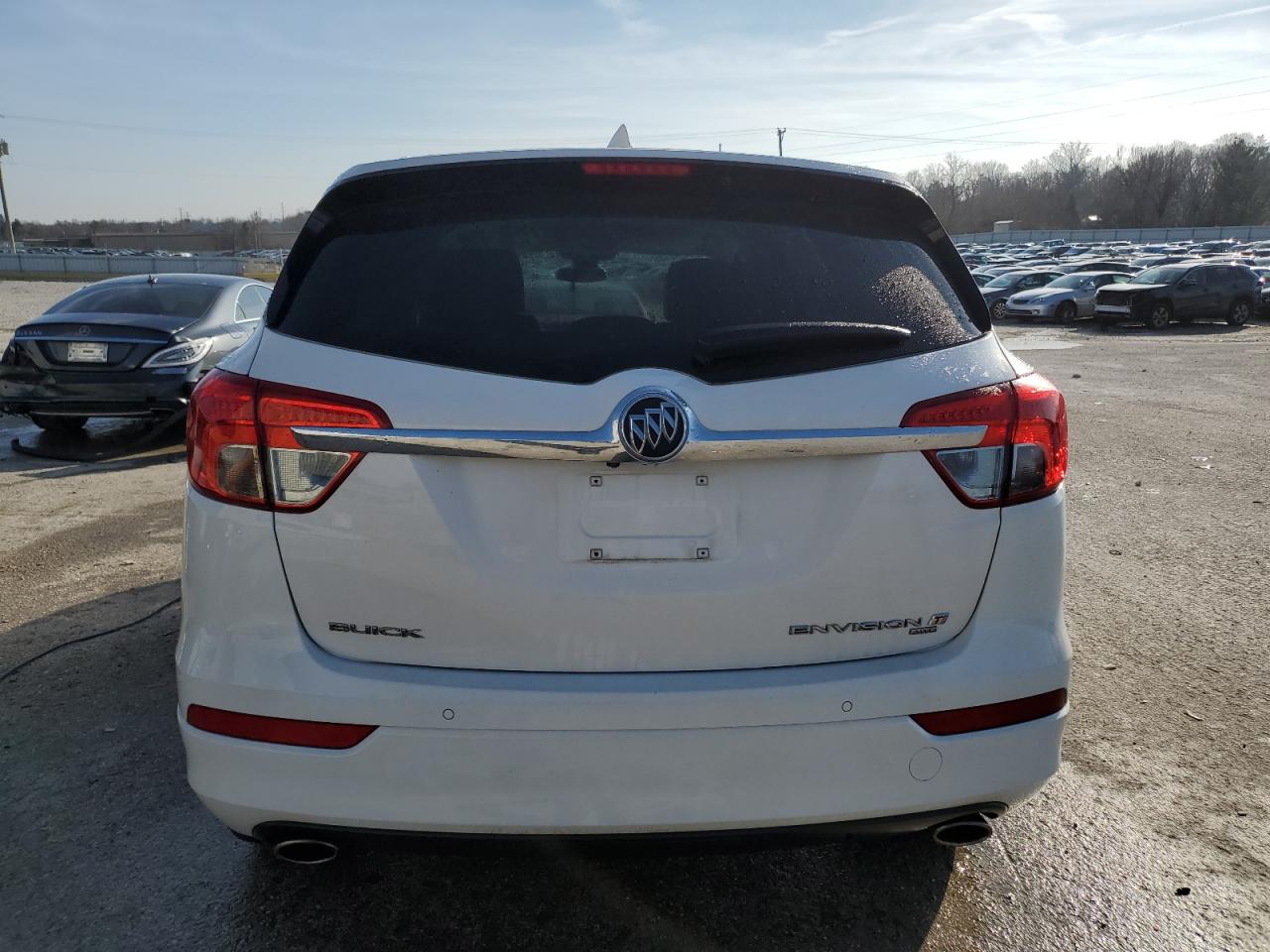 2017 Buick Envision VIN LRBFXESX5HD166210 Copart auction photo, side damage thumbnail 6